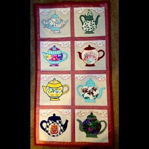 Tea Pot wall hanging
